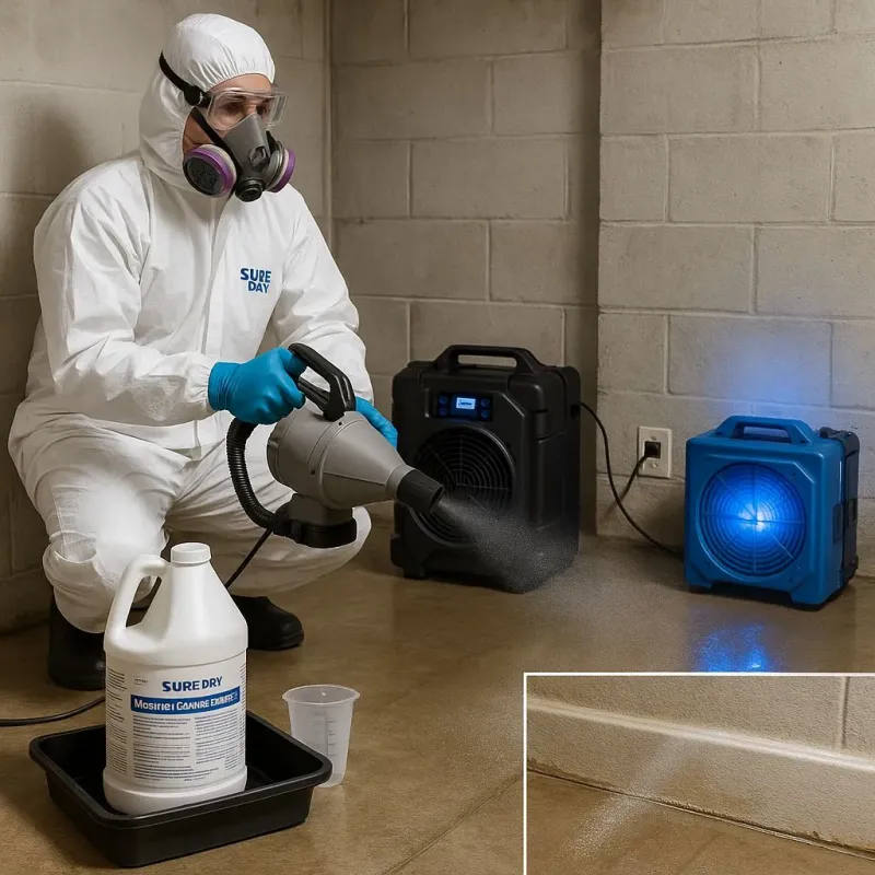 Sanitization and Odor Removal process in Raubsville, PA