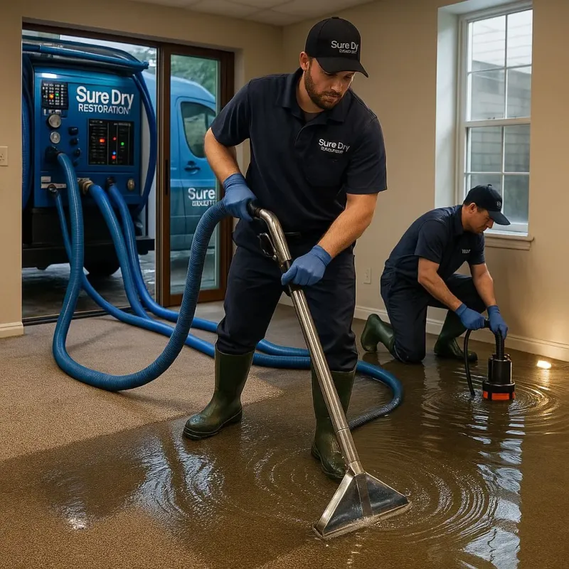 Water Extraction and Removal process in Raubsville, PA